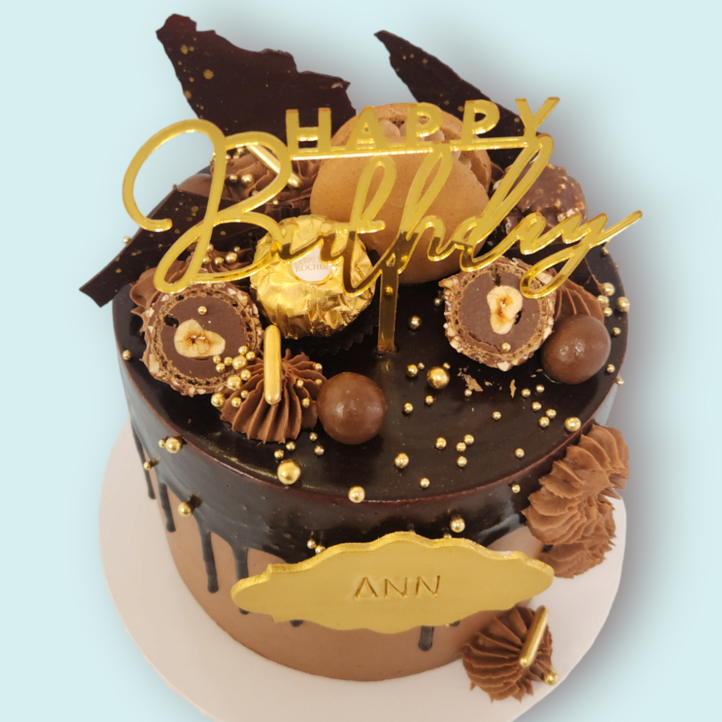 Dutch Chocolate Loaded Cake - Teeze Cakes