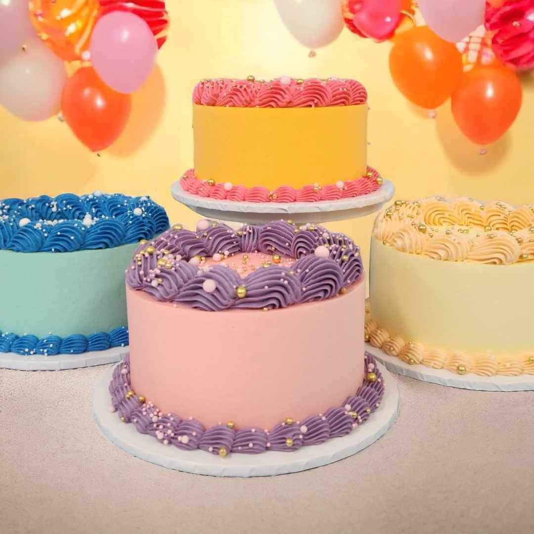 Blue Celebration Cake* - Teeze Cakes