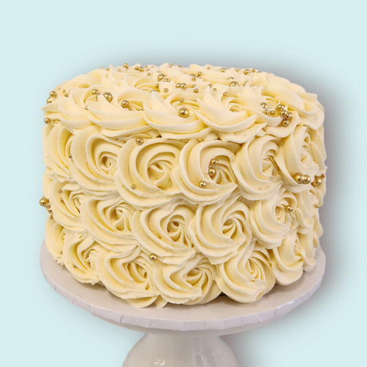Rosette Red Velvet Cake* - Teeze Cakes