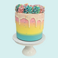 Rainbow Party Drip Cake* - Teeze Cakes