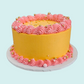 Orange & Pink Celebration Cake* - Teeze Cakes