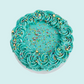 Pastel Teal Rosette Party Sprinkle Cake* - Teeze Cakes