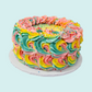 Rainbow Rosette Party Sprinkle Cake* - Teeze Cakes