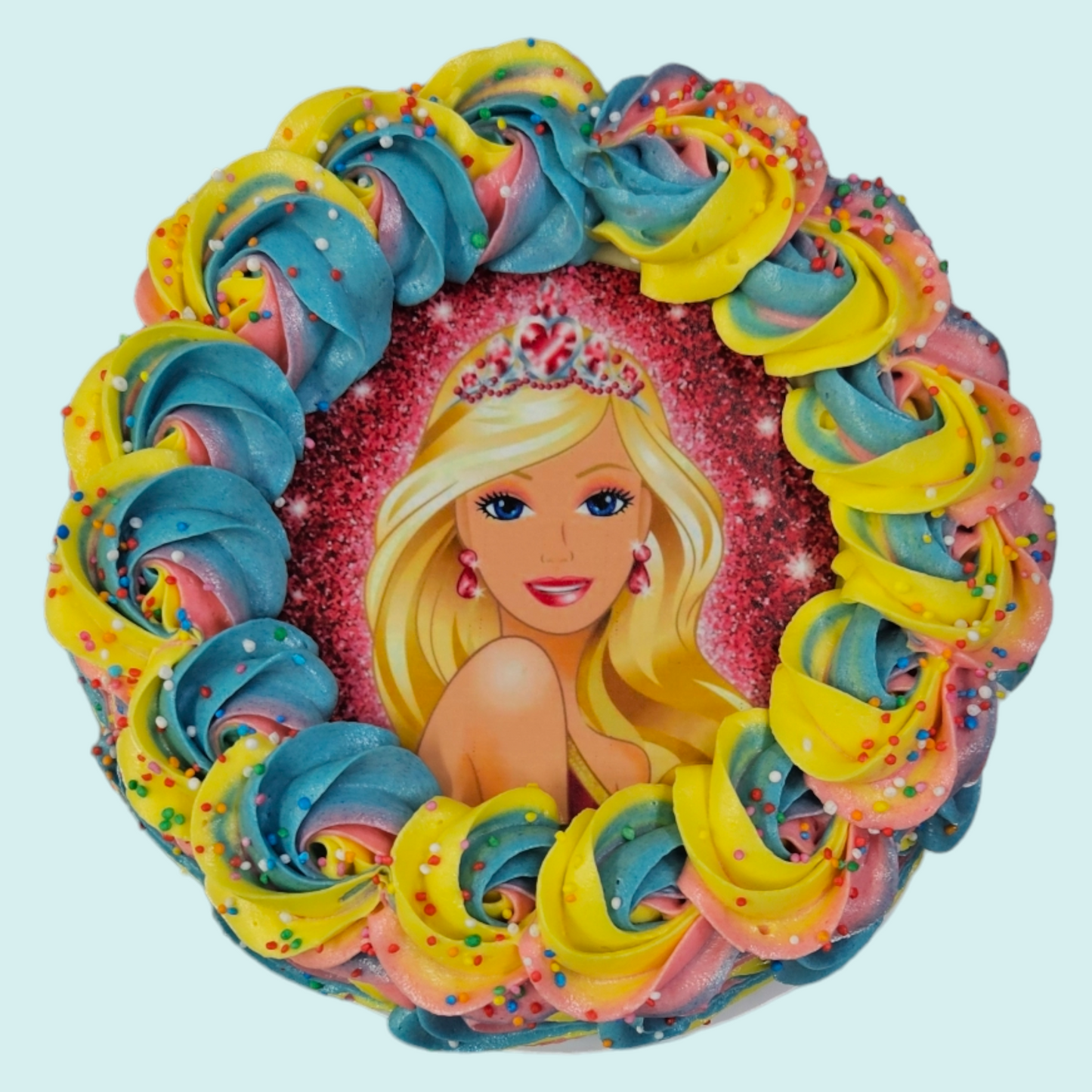 Themed Rosette Cake - Teeze Cakes